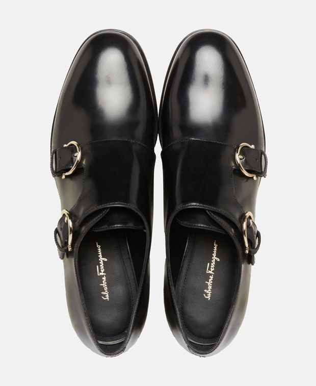 Salvatore Ferragamo Double monkstraps Size US 10 / IT 40 - 3 Thumbnail