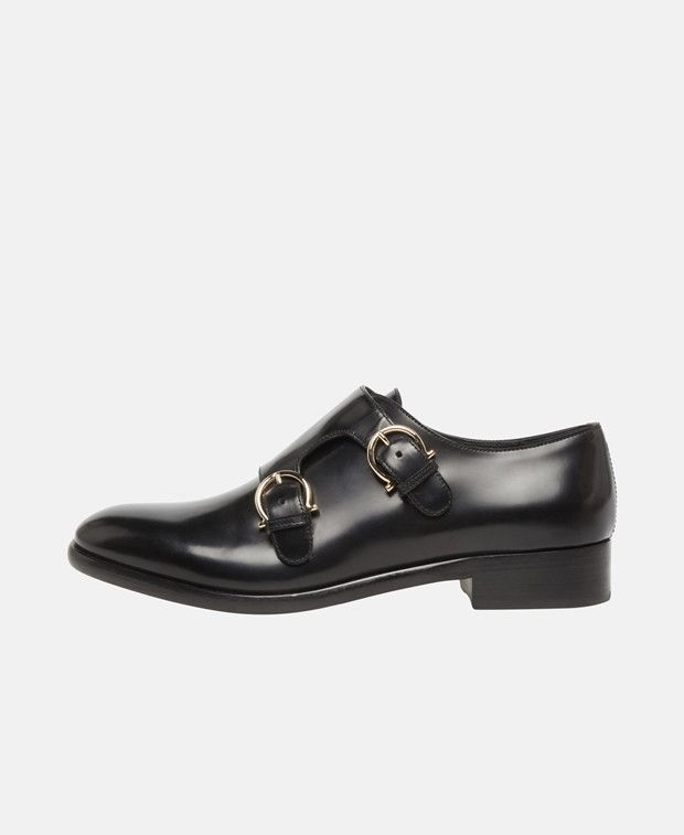Salvatore Ferragamo Double monkstraps Size US 11 / IT 41 - 4 Thumbnail