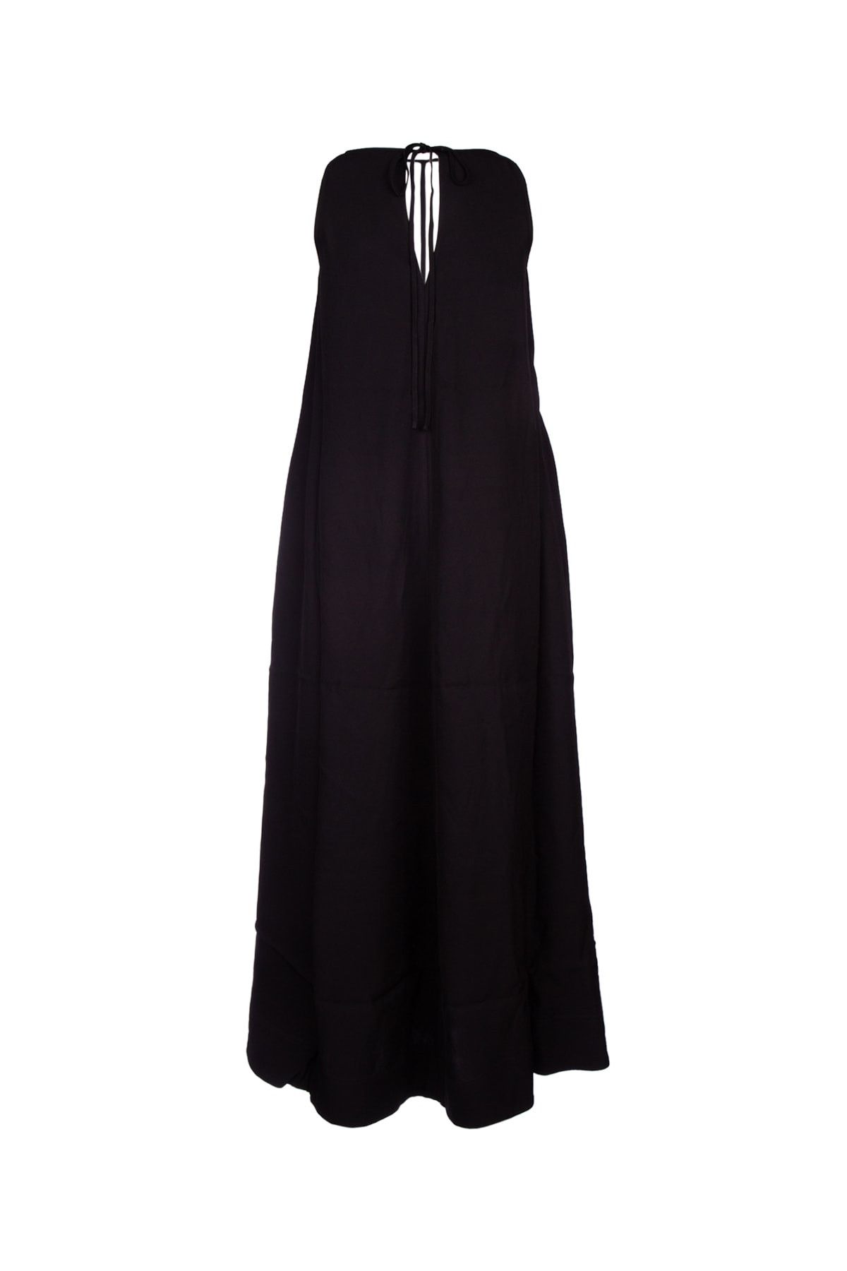 Toteme T-Strap Crepe-Back Satin Dress Size XXS / US 00 / IT 34 - 2 Thumbnail