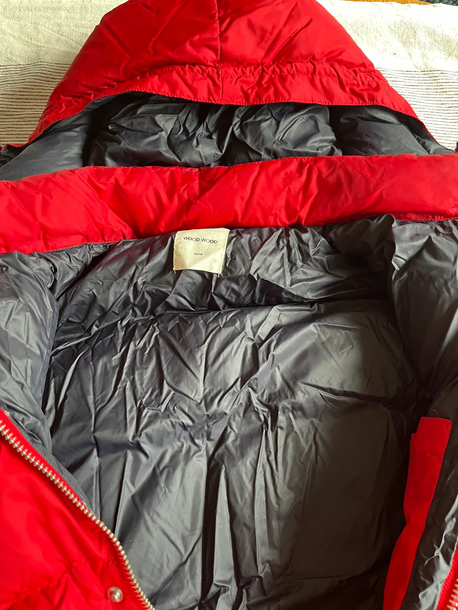 Wood Wood Wood Wood Tim Down Jacket Size M / US 6-8 / IT 42-44 - 2 Thumbnail