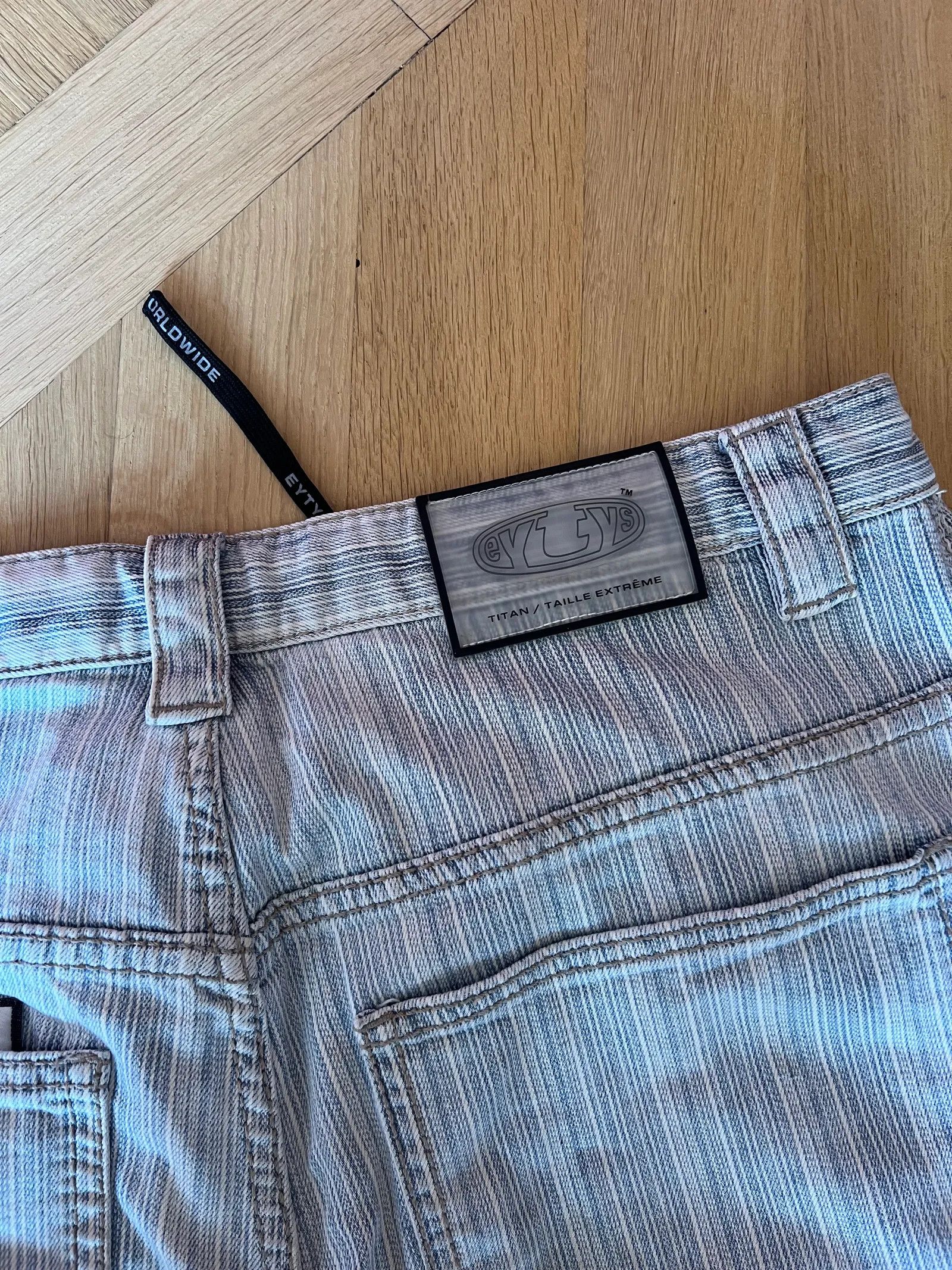 Eytys Eytys Titan Max Stripe Indigo Jeans Size US 32 / EU 48 - 3 Thumbnail