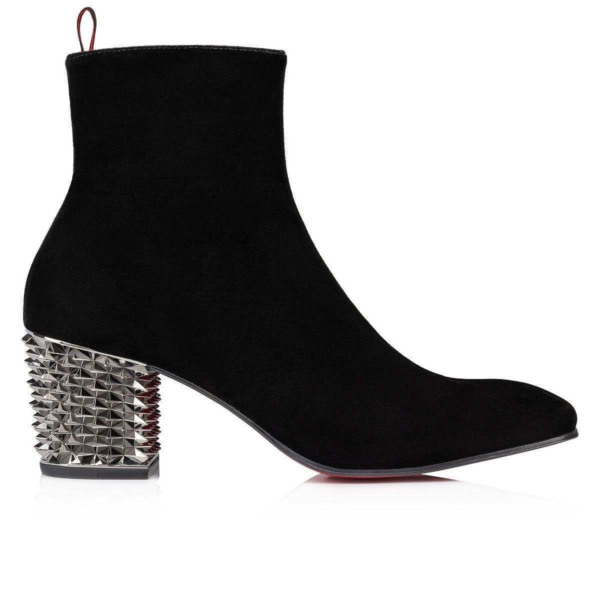 Christian Louboutin Rosarocks 70 Velvet Ankle Boot Size US 13 / EU 46 - 2 Thumbnail