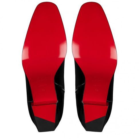 Christian Louboutin Rosalio St 70 Patent Leather Ankle Boots Size US 12 / EU 45 - 5 Thumbnail