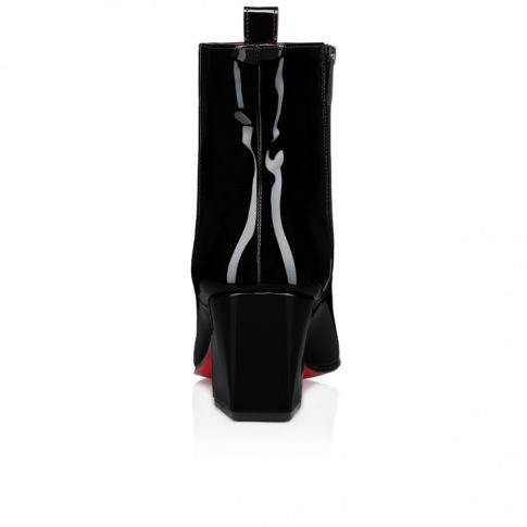 Christian Louboutin Rosalio St 70 Patent Leather Ankle Boots Size US 12 / EU 45 - 4 Thumbnail