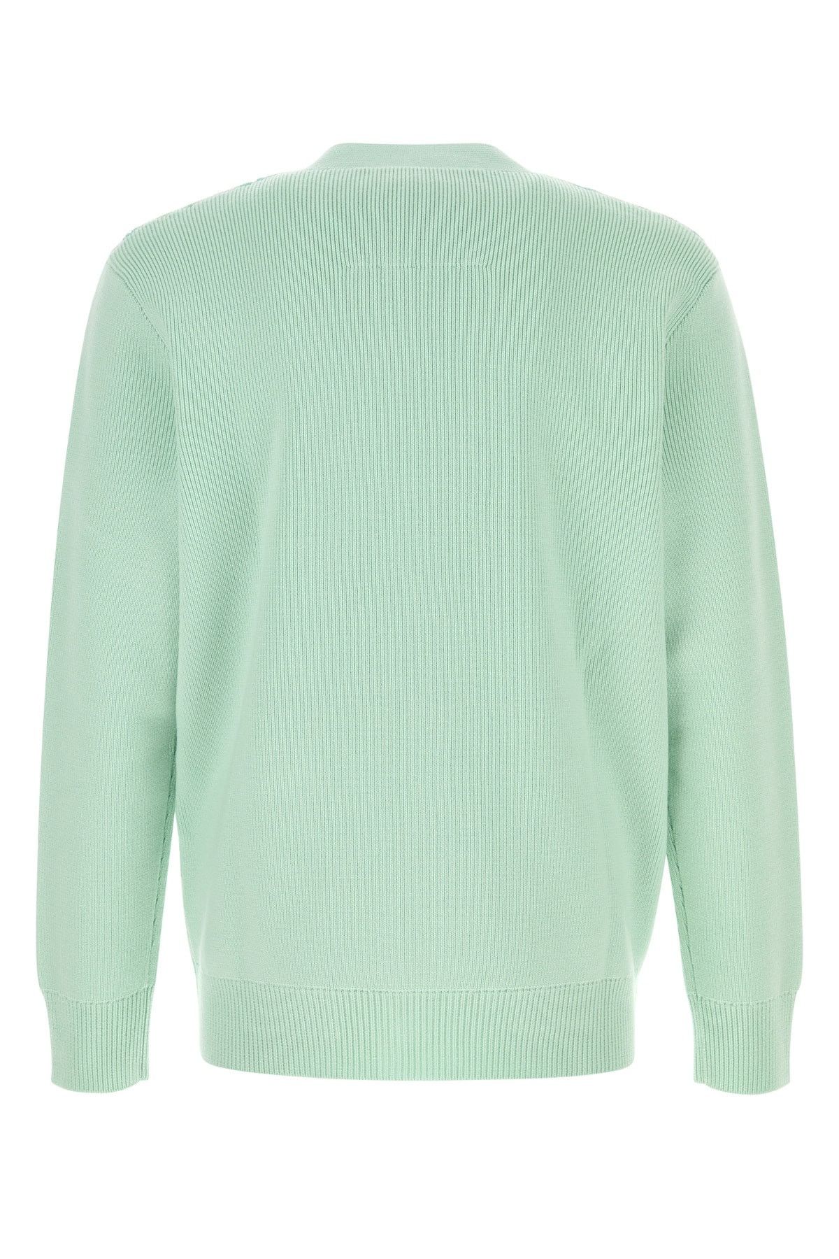 Givenchy Pastel Green Wool Blend Cardigan Size US L / EU 52-54 / 3 - 2 Thumbnail