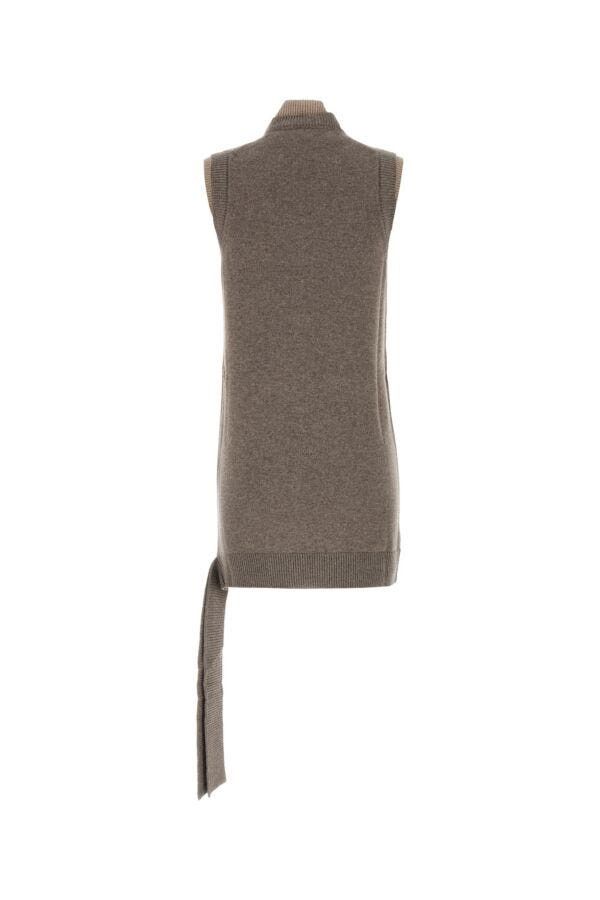 Fendi Brown Wool Blend Dress Size XS / US 0-2 / IT 36-38 - 4 Thumbnail