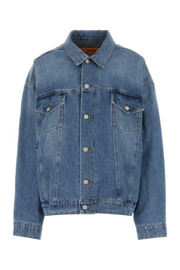 Magliano Denim Jacket Size L / US 10 / IT 46 - 3 Thumbnail