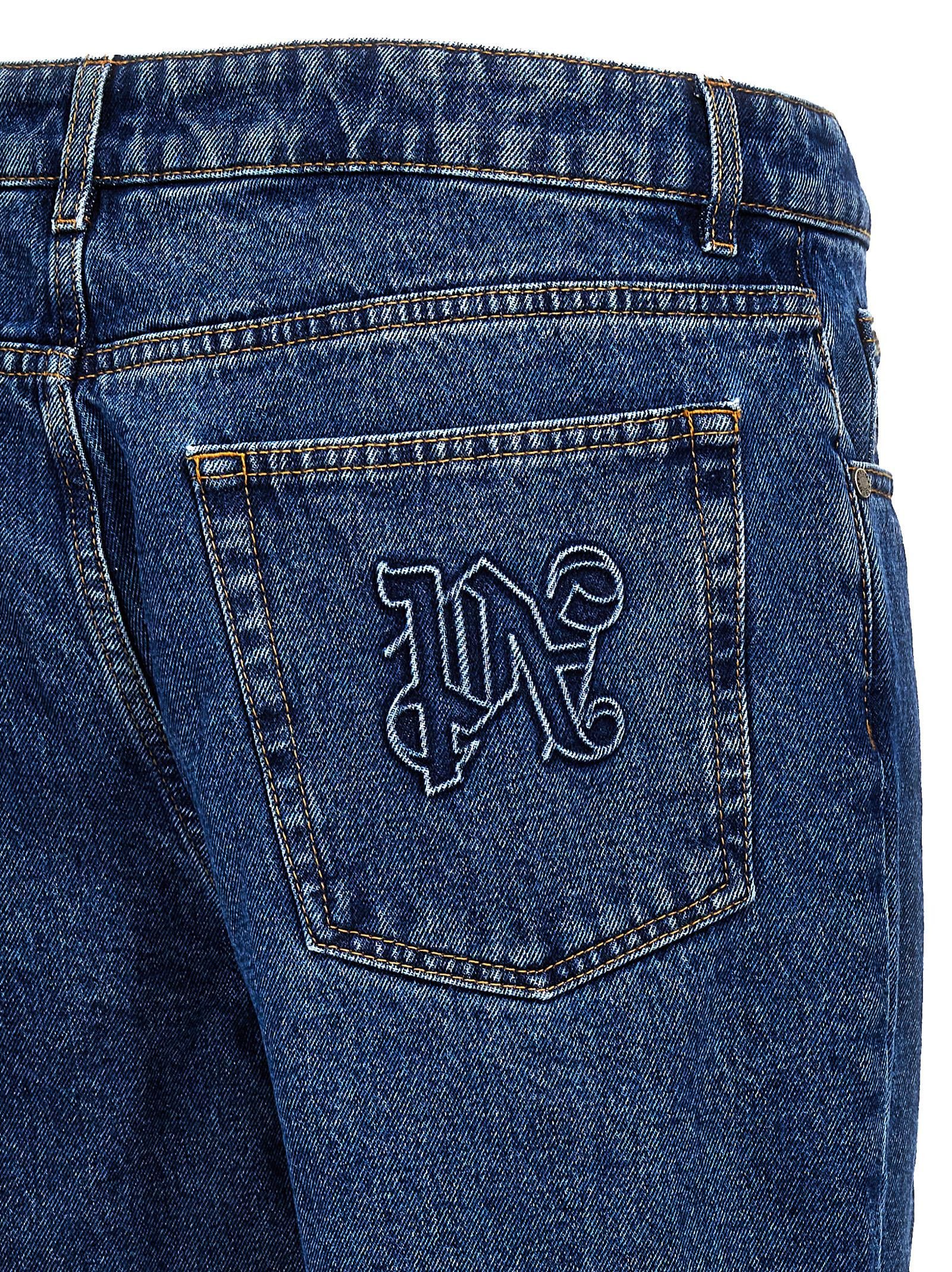 Palm Angels 'Lw Monogram' Jeans Size US 32 / EU 48 - 4 Thumbnail