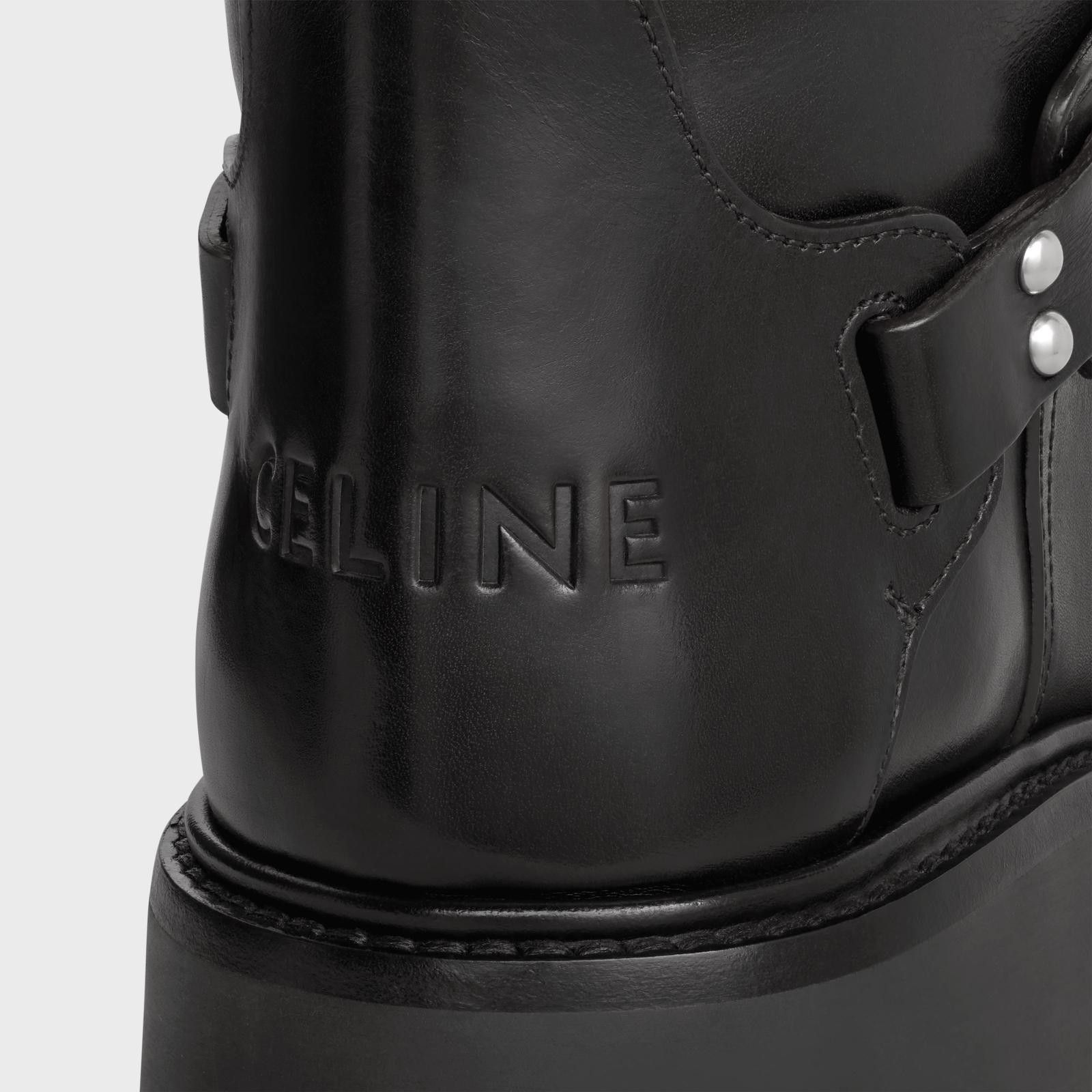 Celine Bulky High Boot Harness In Calfskin in Black Size US 6 / IT 36 - 4 Thumbnail
