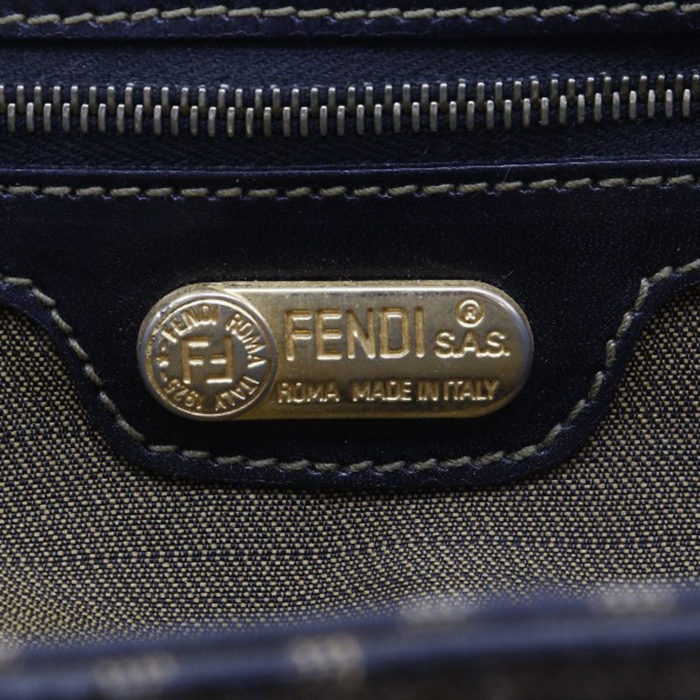 Fendi Brown Canvas Backpack Bag (Pre-Owned) Size ONE SIZE - 7 Thumbnail