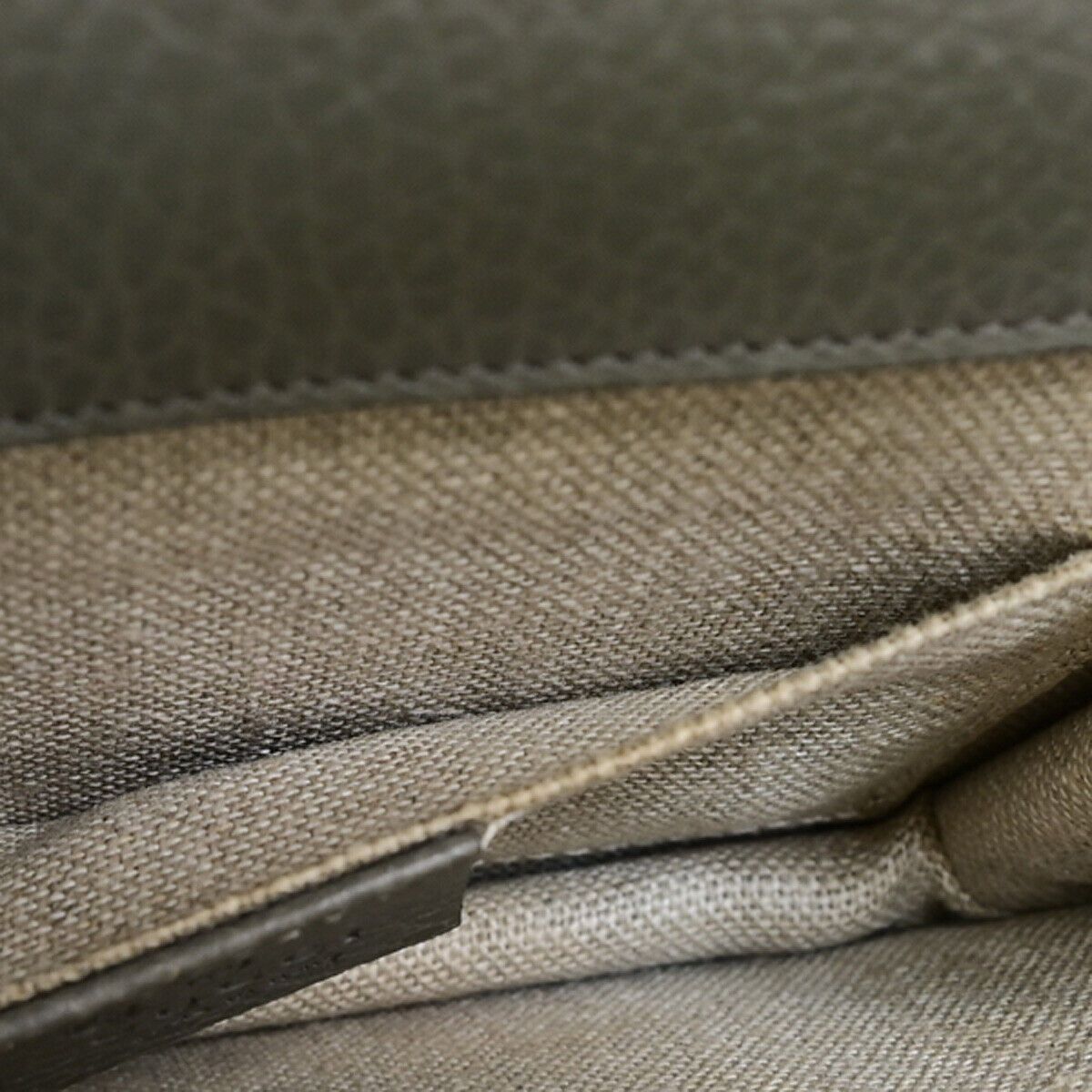 Gucci Interlocking Grey Leather Shoulder Bag (Pre-Owned) Size ONE SIZE - 20 Thumbnail