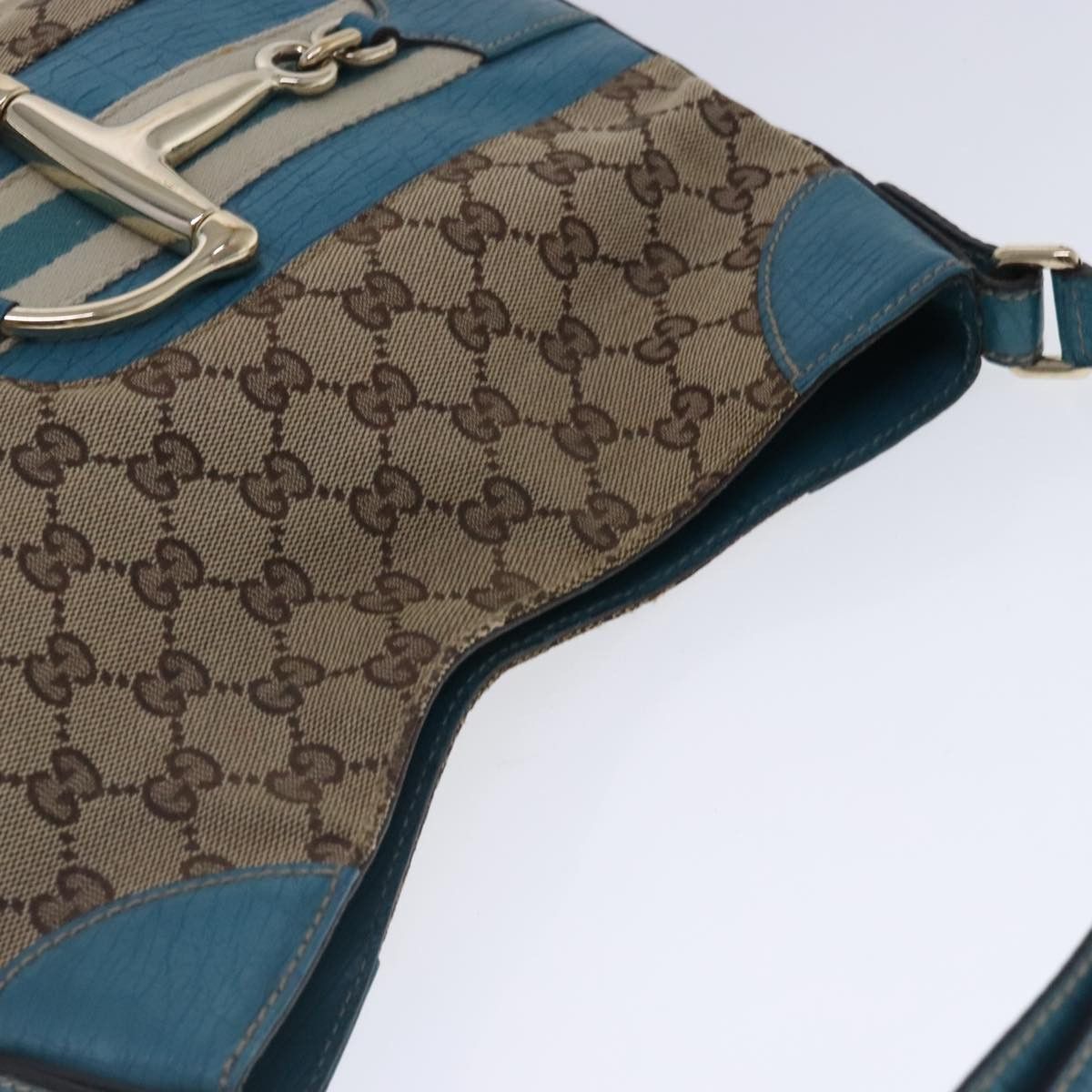 Gucci Beige Canvas Shoulder Bag (Pre-Owned) Size ONE SIZE - 15 Thumbnail