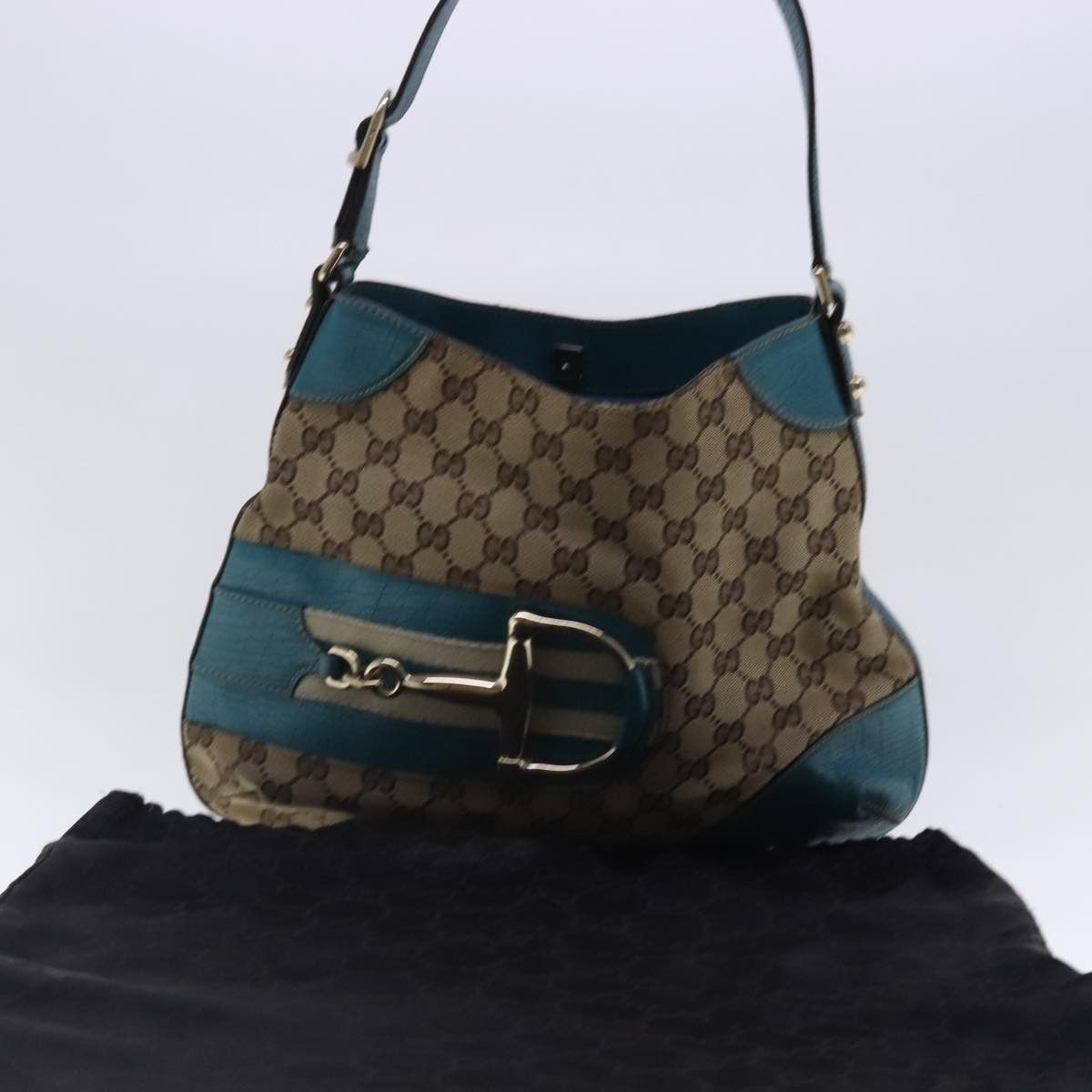 Gucci Beige Canvas Shoulder Bag (Pre-Owned) Size ONE SIZE - 13 Thumbnail