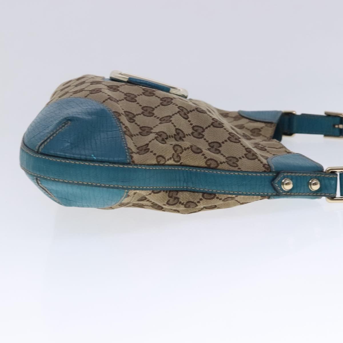 Gucci Beige Canvas Shoulder Bag (Pre-Owned) Size ONE SIZE - 4 Thumbnail