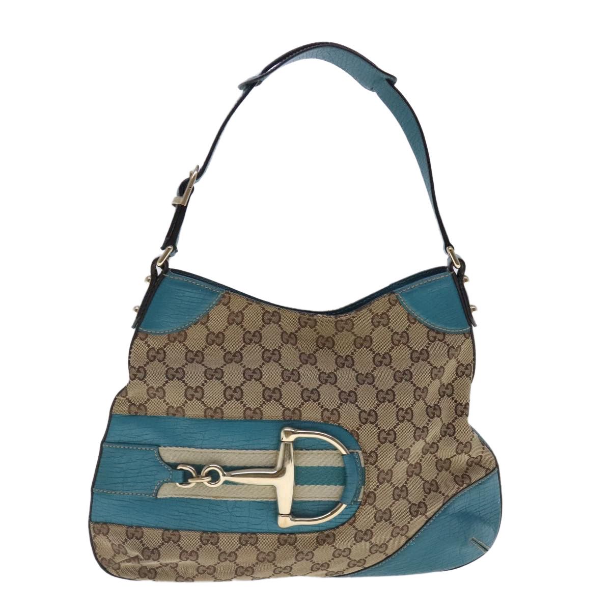Gucci Beige Canvas Shoulder Bag (Pre-Owned) Size ONE SIZE - 16 Thumbnail