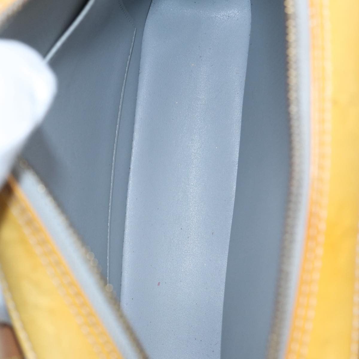 Louis Vuitton Marly Yellow Patent Leather Backpack Bag (Pre-Owned) Size ONE SIZE - 17 Thumbnail