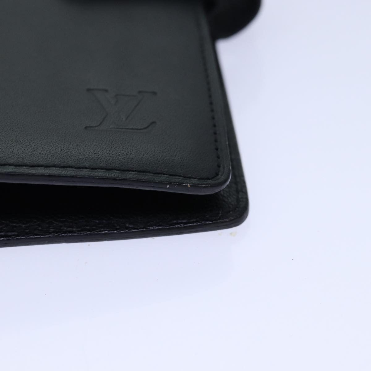 Louis Vuitton Agenda Mm Black Leather Wallet (Pre-Owned) Size ONE SIZE - 9 Thumbnail
