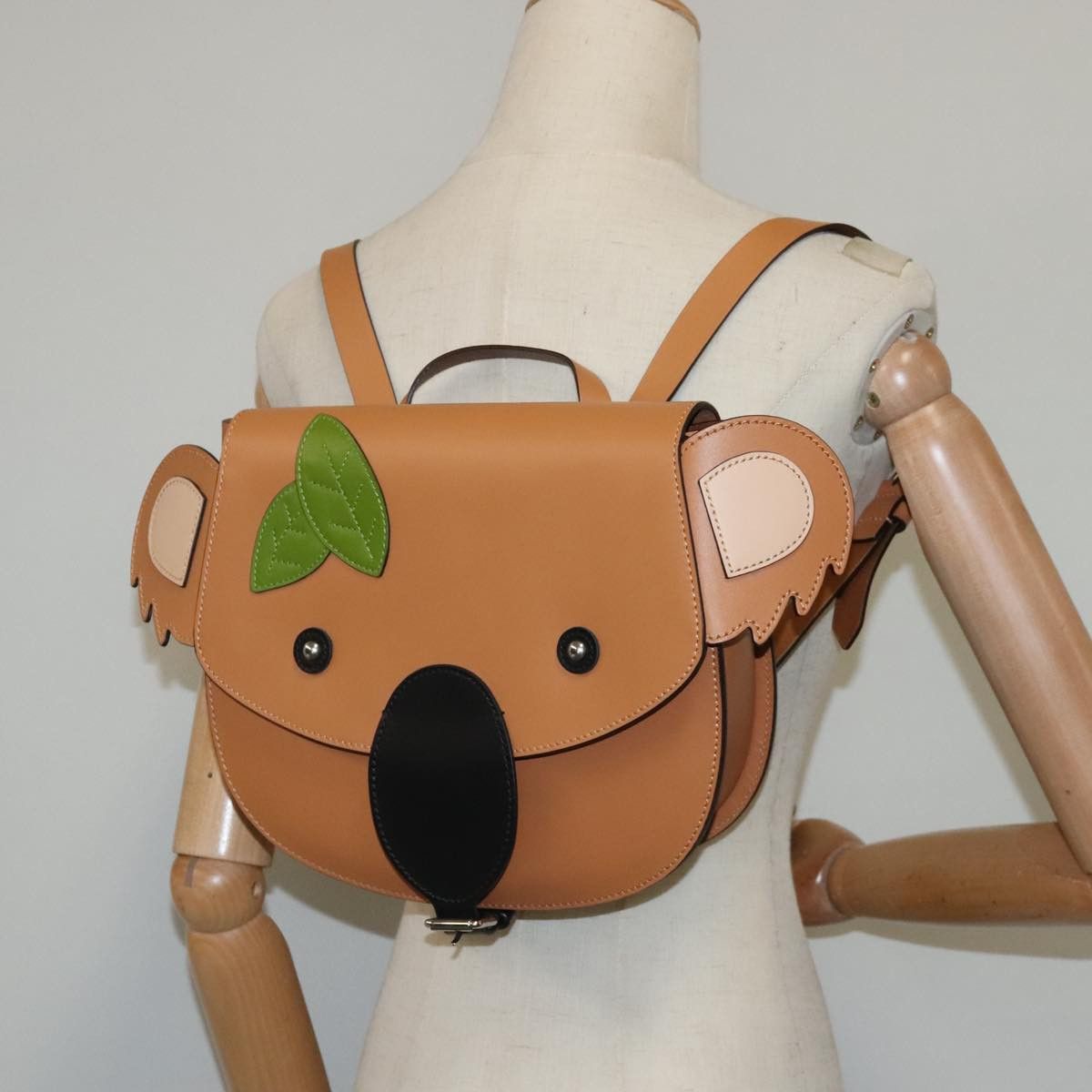 Gucci Brown Leather Backpack Bag (Pre-Owned) Size ONE SIZE - 14 Thumbnail