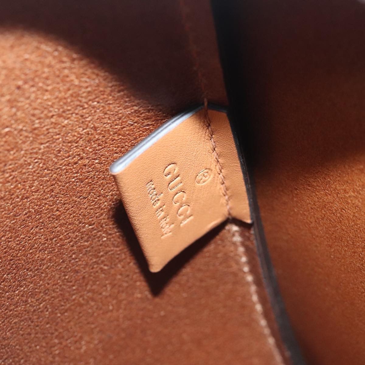 Gucci Brown Leather Backpack Bag (Pre-Owned) Size ONE SIZE - 12 Thumbnail