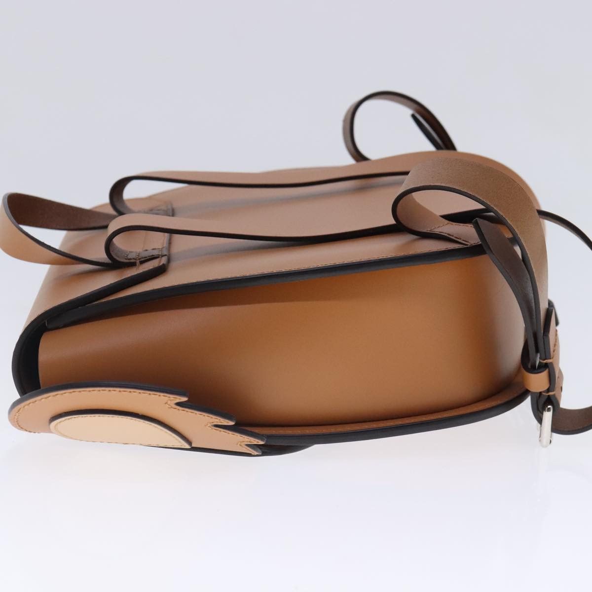 Gucci Brown Leather Backpack Bag (Pre-Owned) Size ONE SIZE - 4 Thumbnail