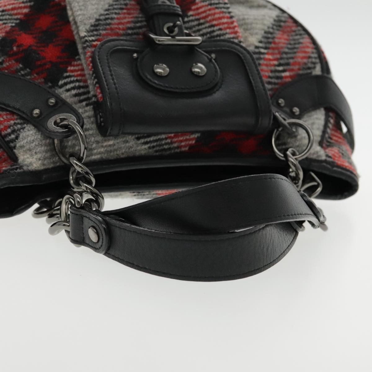 Burberry Blue Label Multicolour Wool Handbag (Pre-Owned) Size ONE SIZE - 5 Thumbnail