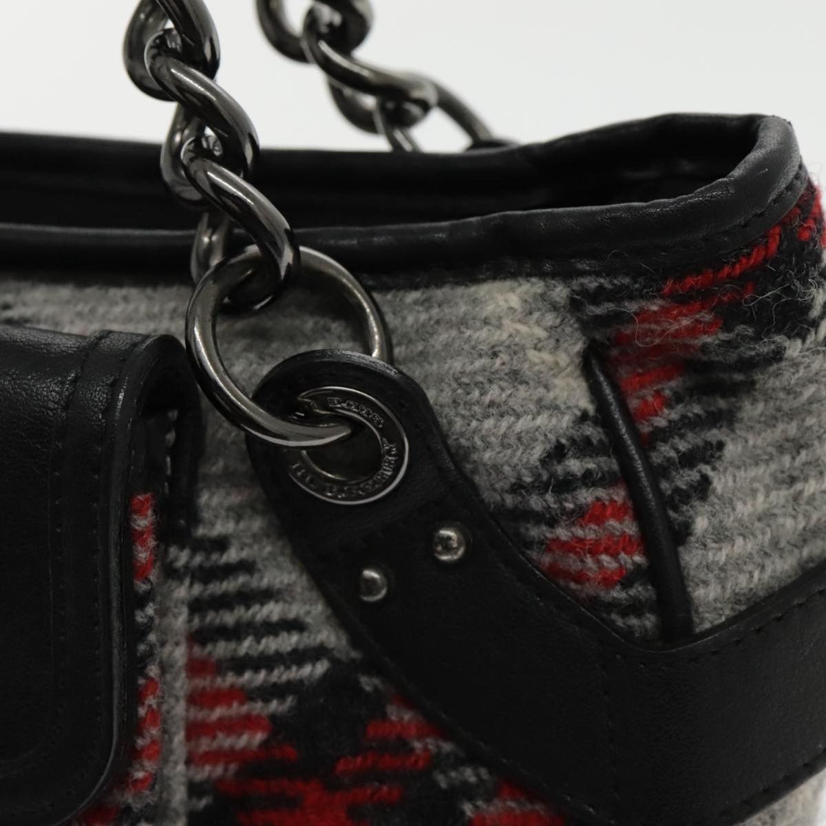 Burberry Blue Label Multicolour Wool Handbag (Pre-Owned) Size ONE SIZE - 19 Thumbnail