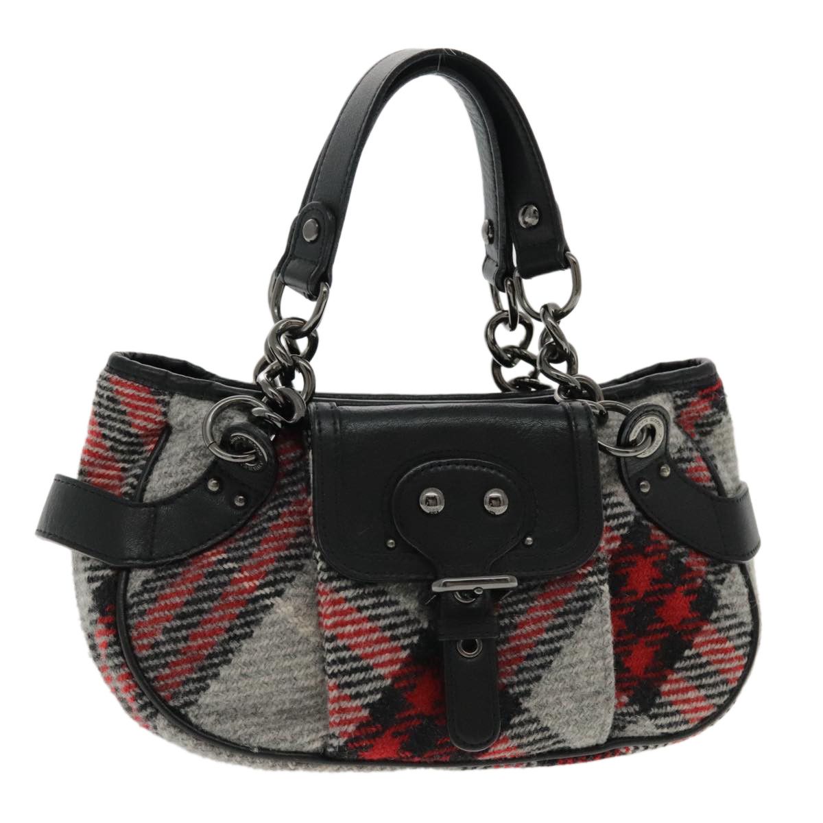 Burberry Blue Label Multicolour Wool Handbag (Pre-Owned) Size ONE SIZE - 15 Thumbnail