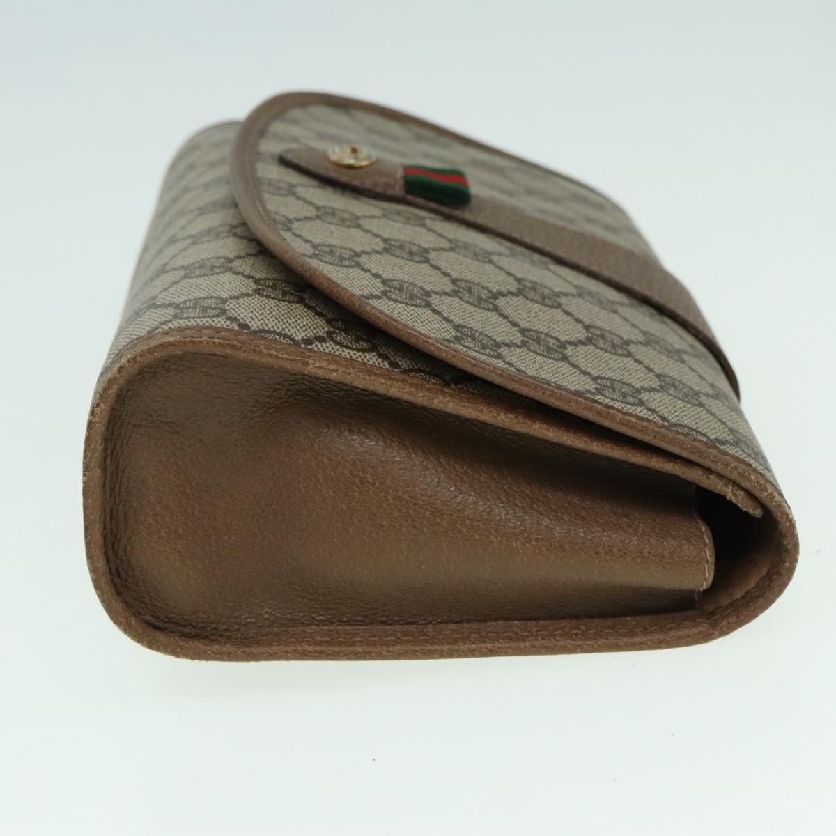 Gucci Beige Canvas Clutch Bag (Pre-Owned) Size ONE SIZE - 3 Thumbnail