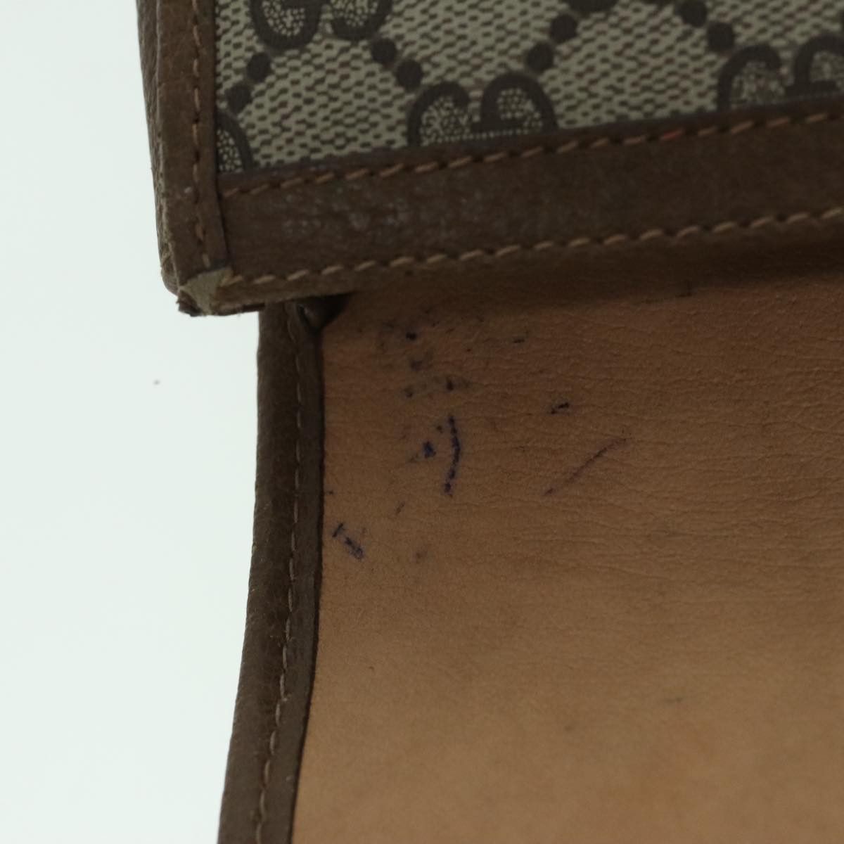 Gucci Beige Canvas Clutch Bag (Pre-Owned) Size ONE SIZE - 14 Thumbnail