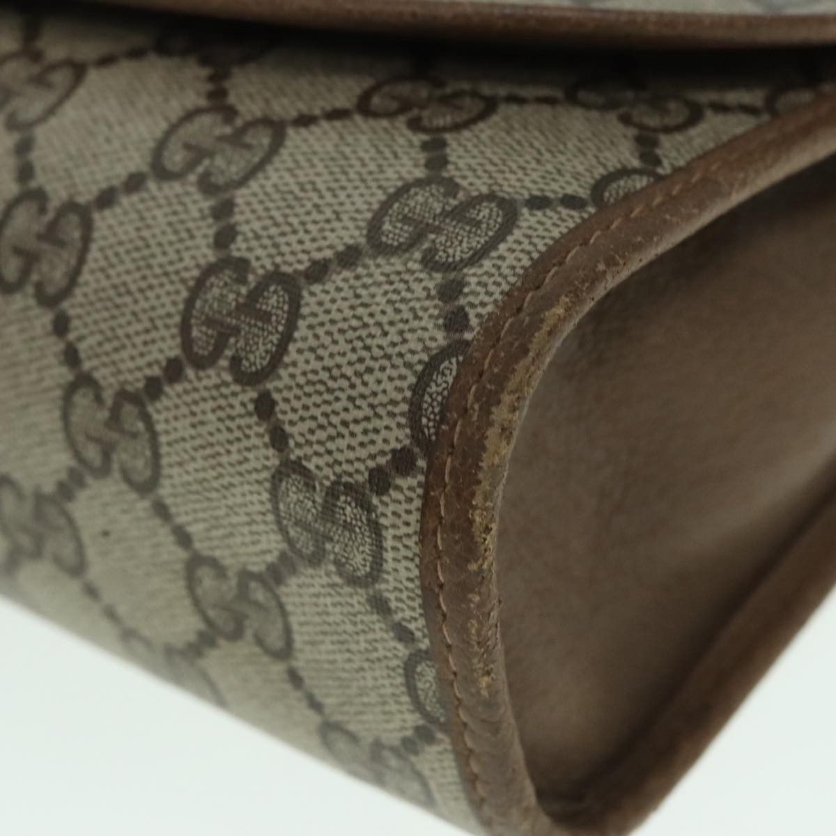 Gucci Beige Canvas Clutch Bag (Pre-Owned) Size ONE SIZE - 6 Thumbnail