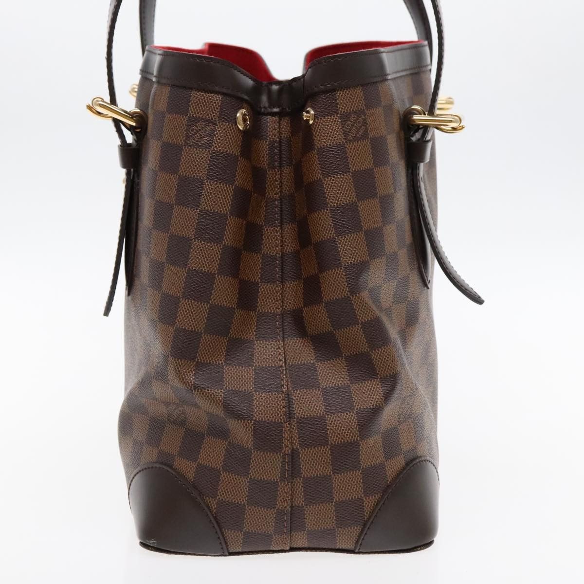 Louis Vuitton Hampstead Brown Canvas Tote Bag (Pre-Owned) Size ONE SIZE - 4 Thumbnail