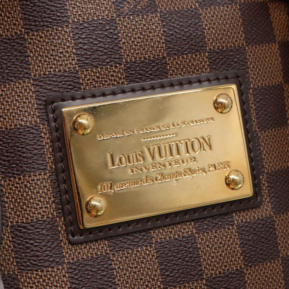 Louis Vuitton Hampstead Brown Canvas Tote Bag (Pre-Owned) Size ONE SIZE - 9 Thumbnail