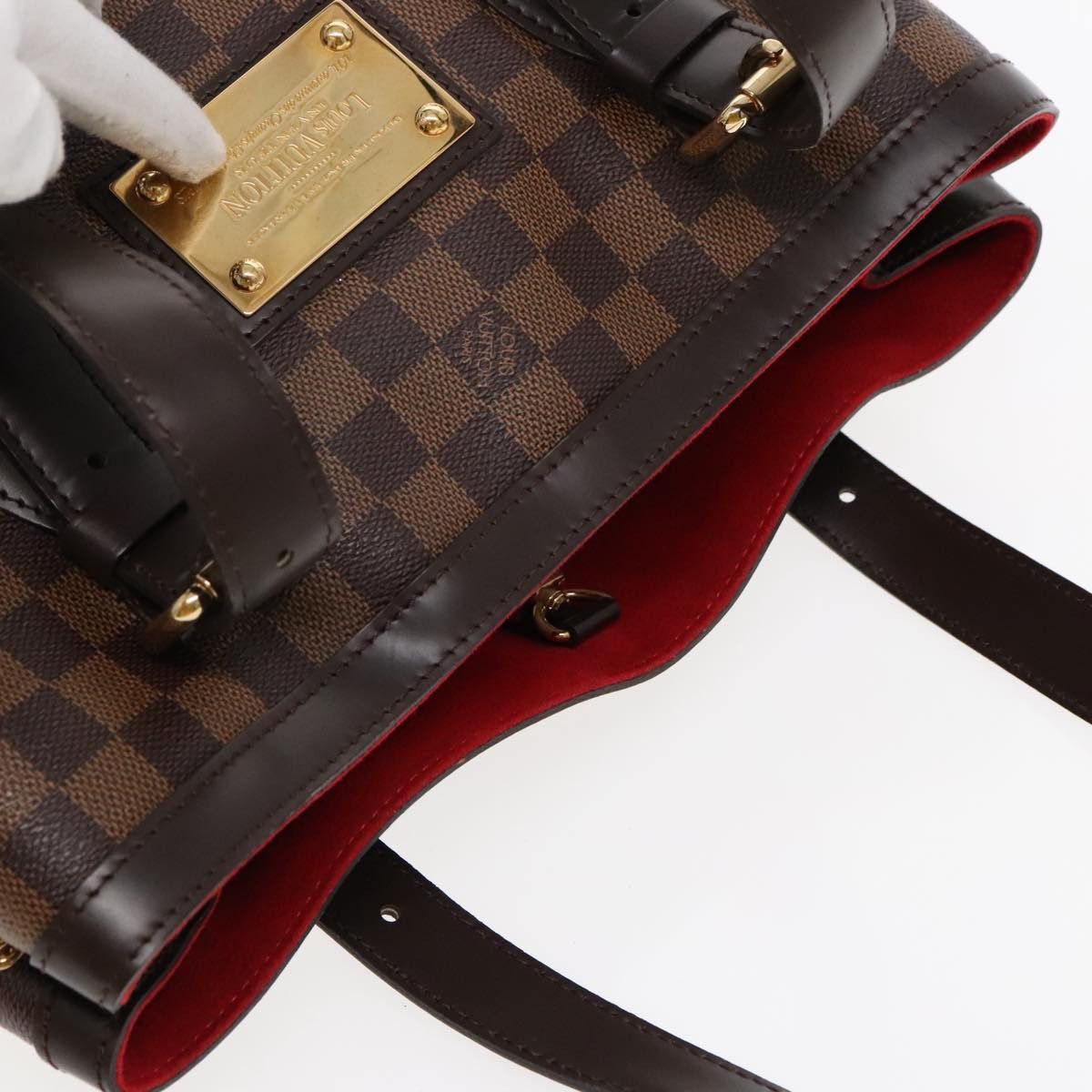 Louis Vuitton Hampstead Brown Canvas Tote Bag (Pre-Owned) Size ONE SIZE - 15 Thumbnail
