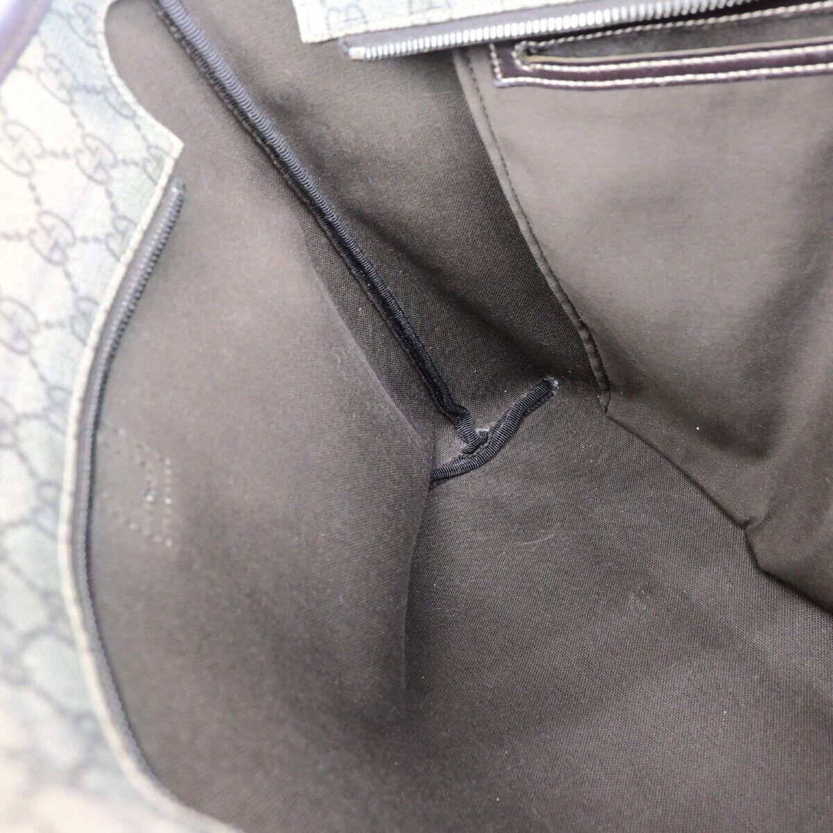 Gucci Cabas Beige Canvas Handbag (Pre-Owned) Size ONE SIZE - 7 Thumbnail