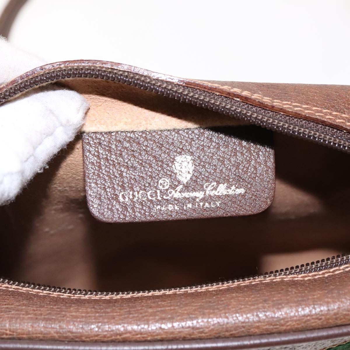 Gucci Ophidia Beige Canvas Shoulder Bag (Pre-Owned) Size ONE SIZE - 13 Thumbnail