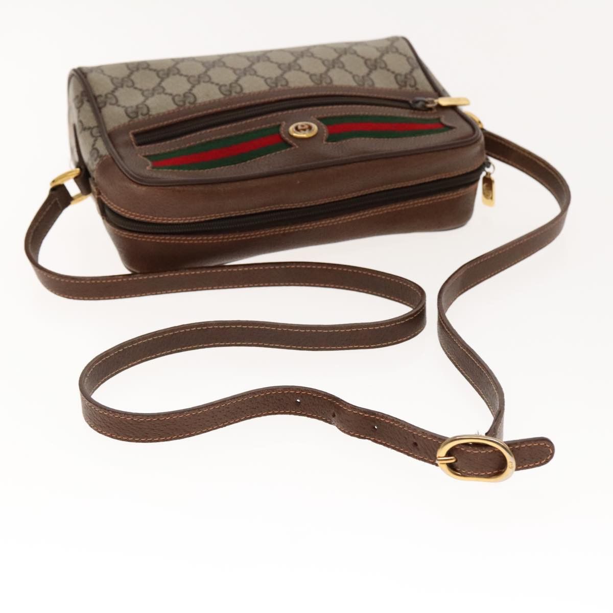 Gucci Ophidia Beige Canvas Shoulder Bag (Pre-Owned) Size ONE SIZE - 5 Thumbnail