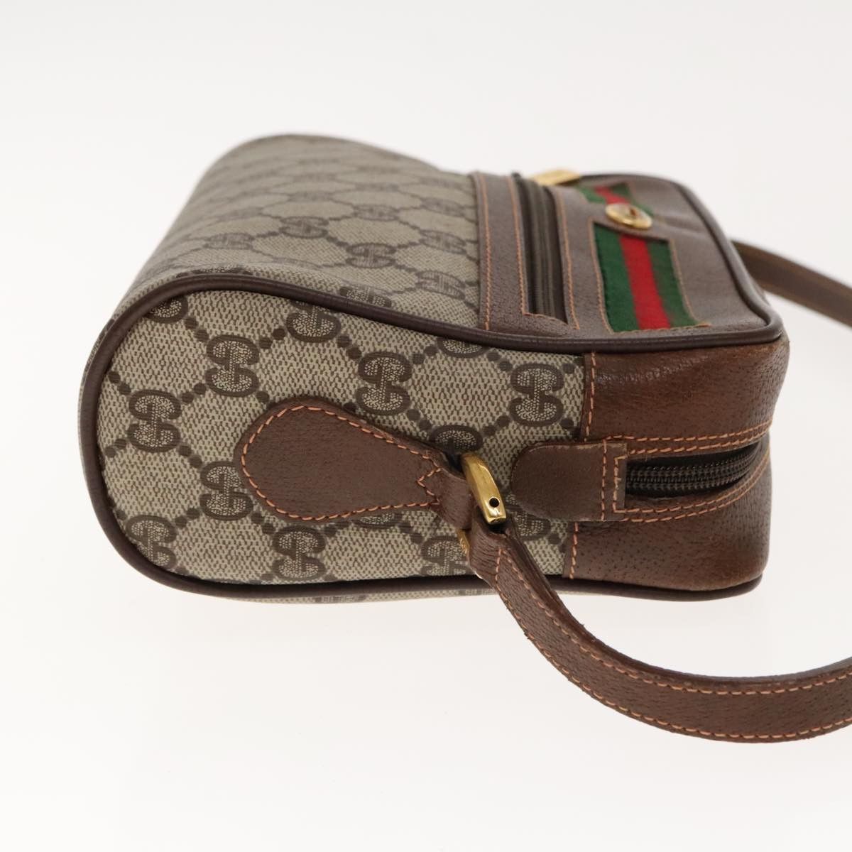 Gucci Ophidia Beige Canvas Shoulder Bag (Pre-Owned) Size ONE SIZE - 3 Thumbnail