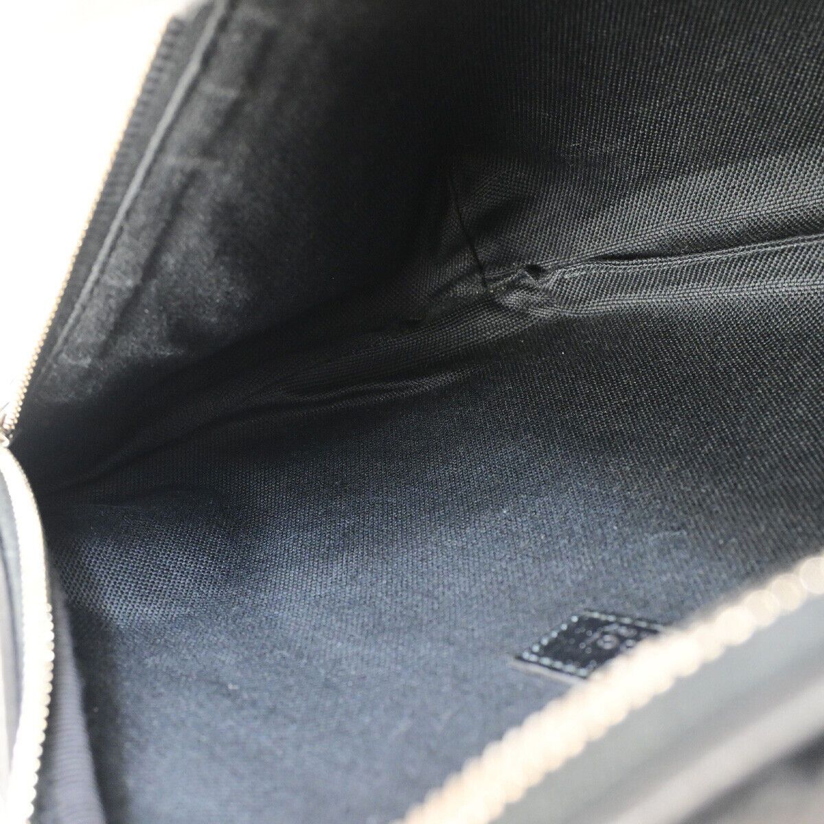 Gucci Gg Jumbo Black Canvas Handbag (Pre-Owned) Size ONE SIZE - 13 Thumbnail