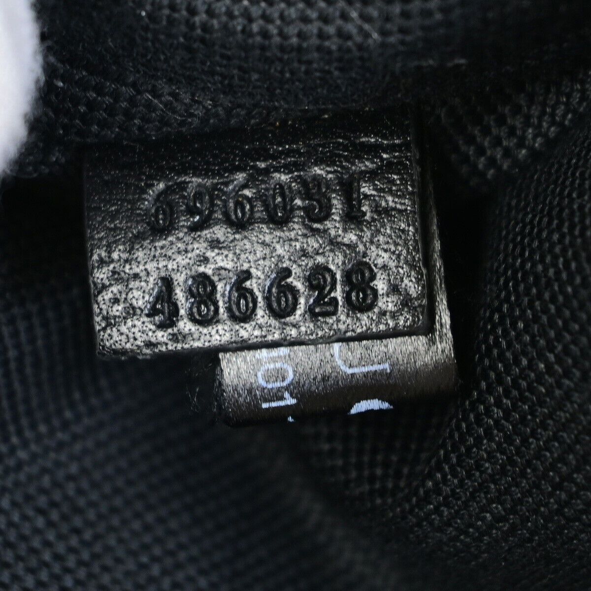 Gucci Gg Jumbo Black Canvas Handbag (Pre-Owned) Size ONE SIZE - 10 Thumbnail