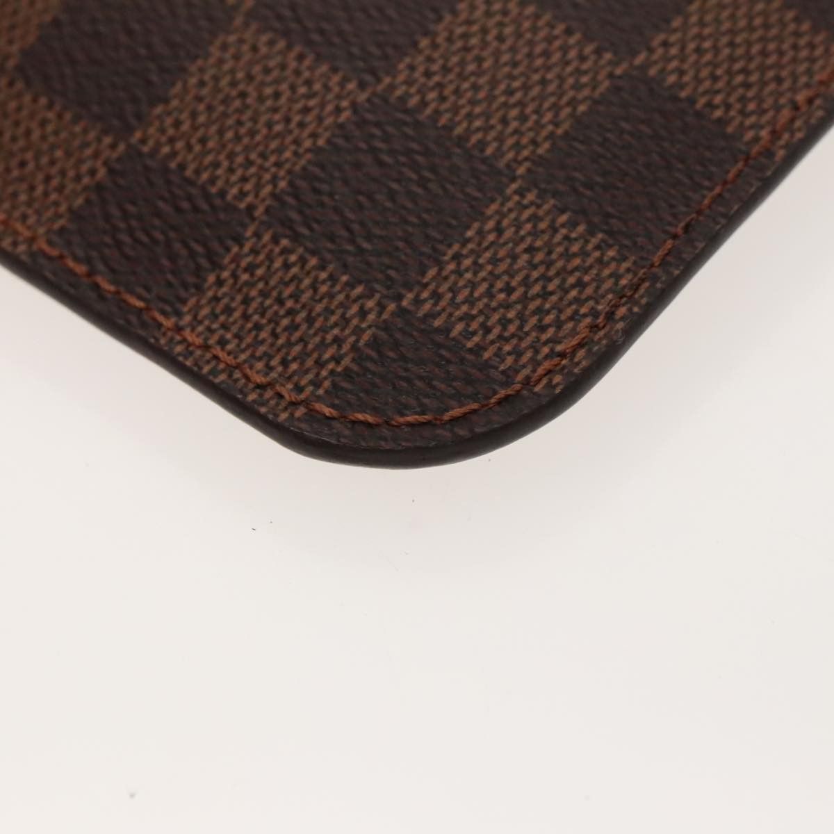 Louis Vuitton Neverfull Pouch Brown Canvas Clutch Bag (Pre-Owned) Size ONE SIZE - 16 Thumbnail