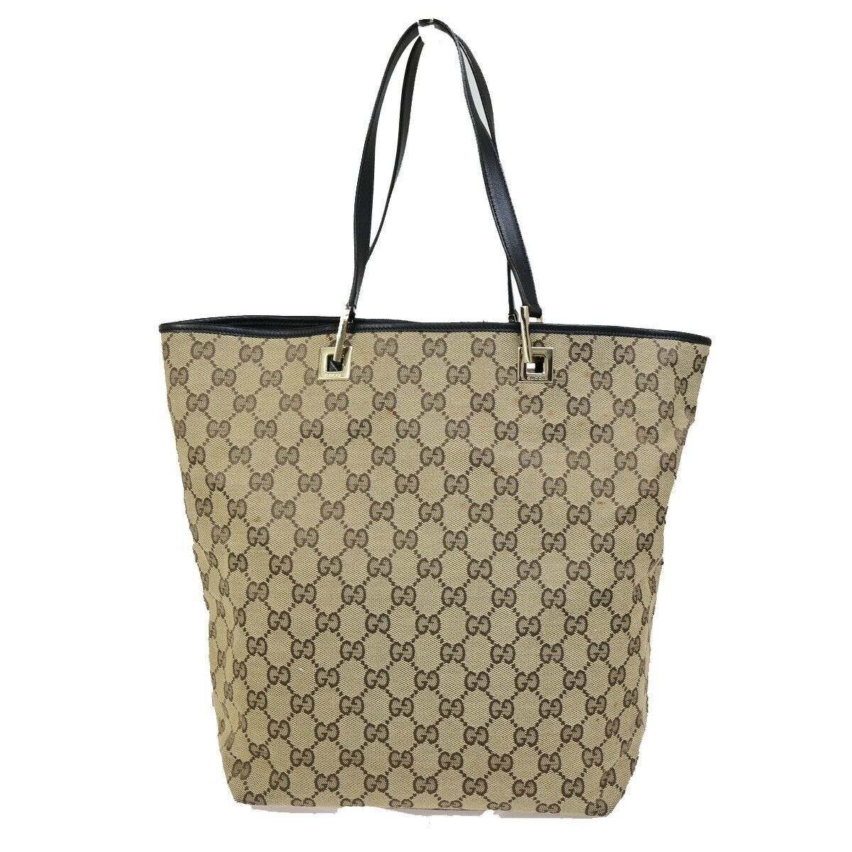 Gucci Gg Canvas Beige Canvas Shoulder Bag (Pre-Owned) Size ONE SIZE - 2 Thumbnail