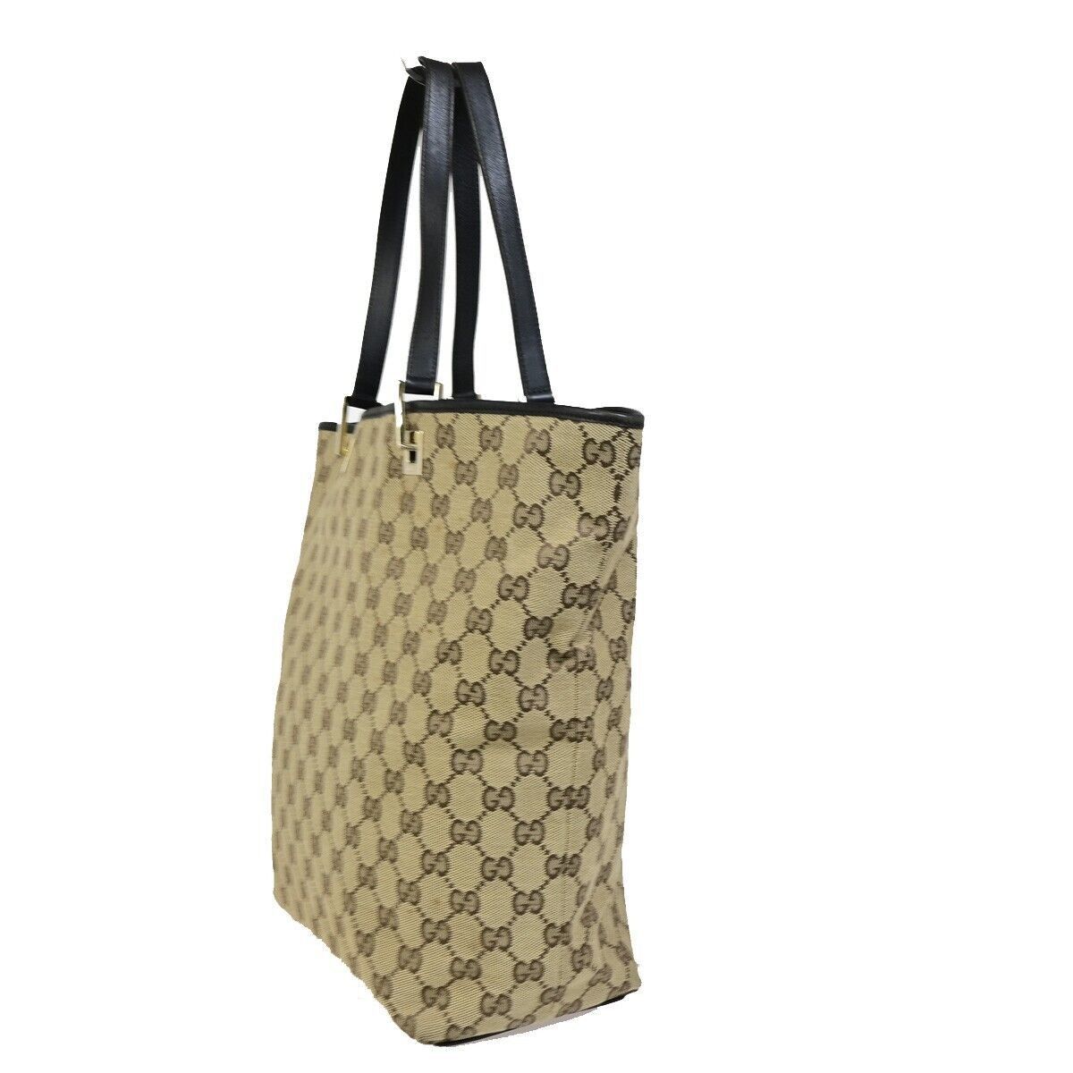 Gucci Gg Canvas Beige Canvas Shoulder Bag (Pre-Owned) Size ONE SIZE - 4 Thumbnail