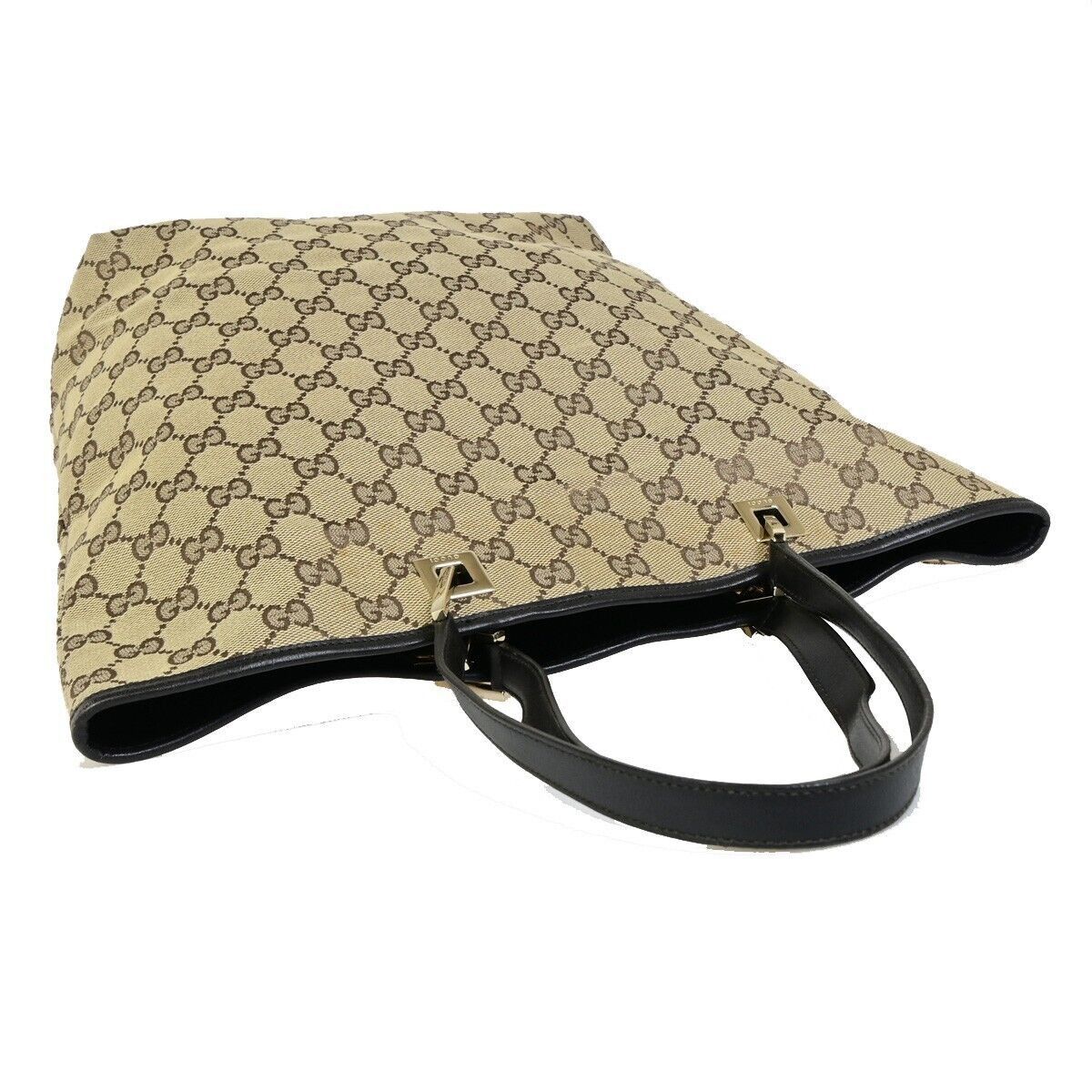 Gucci Gg Canvas Beige Canvas Shoulder Bag (Pre-Owned) Size ONE SIZE - 12 Thumbnail