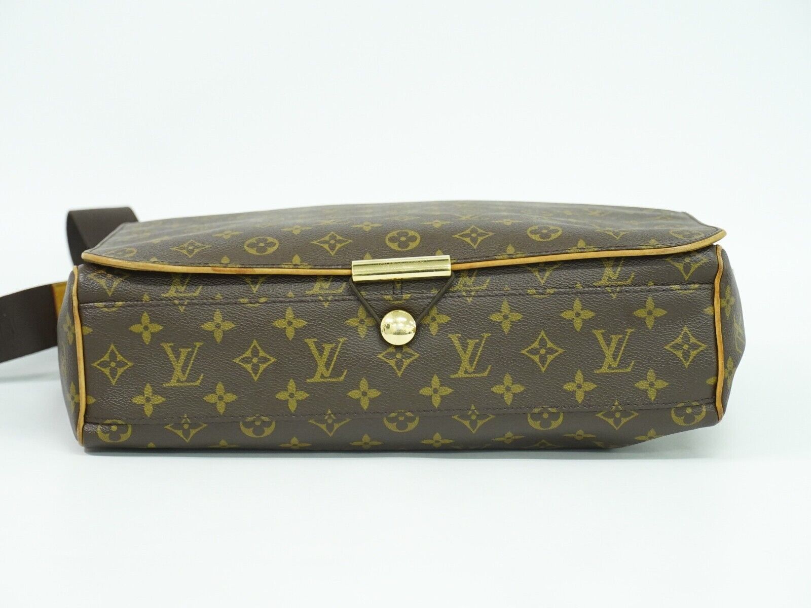 Louis Vuitton Abbesses Brown Canvas Shoulder Bag (Pre-Owned) Size ONE SIZE - 13 Thumbnail