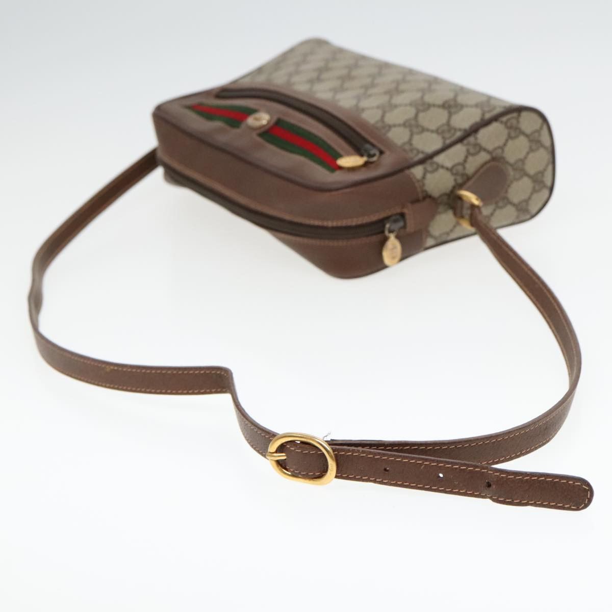 Gucci Ophidia Beige Canvas Shoulder Bag (Pre-Owned) Size ONE SIZE - 5 Thumbnail