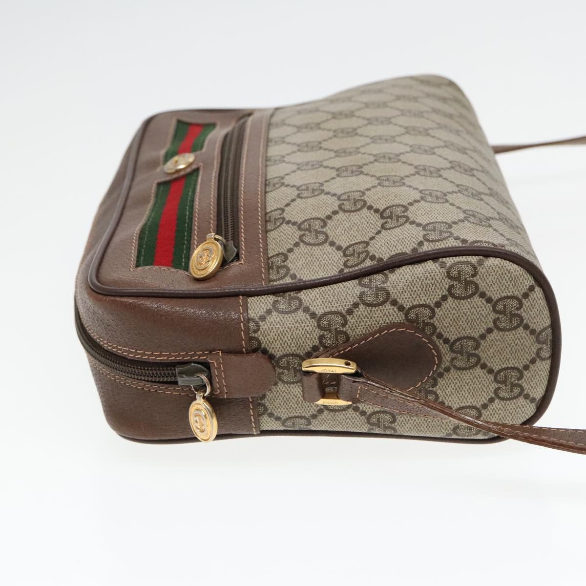 Gucci Ophidia Beige Canvas Shoulder Bag (Pre-Owned) Size ONE SIZE - 3 Thumbnail
