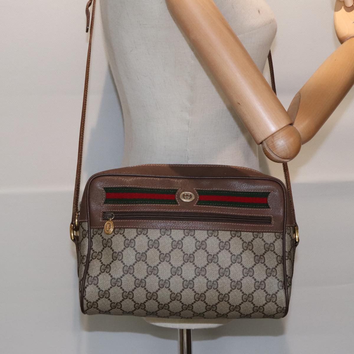 Gucci Ophidia Beige Canvas Shoulder Bag (Pre-Owned) Size ONE SIZE - 14 Thumbnail