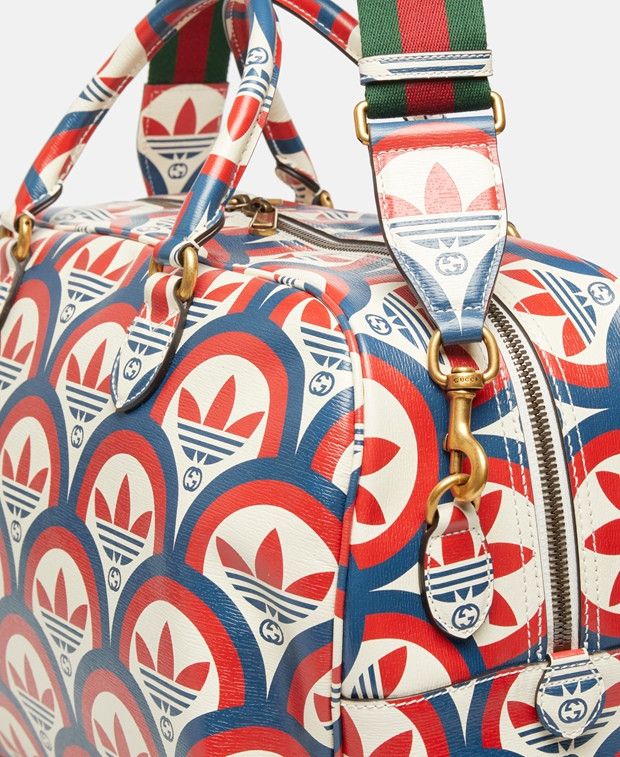 Adidas × Gucci Leather weekender Size ONE SIZE - 2 Thumbnail
