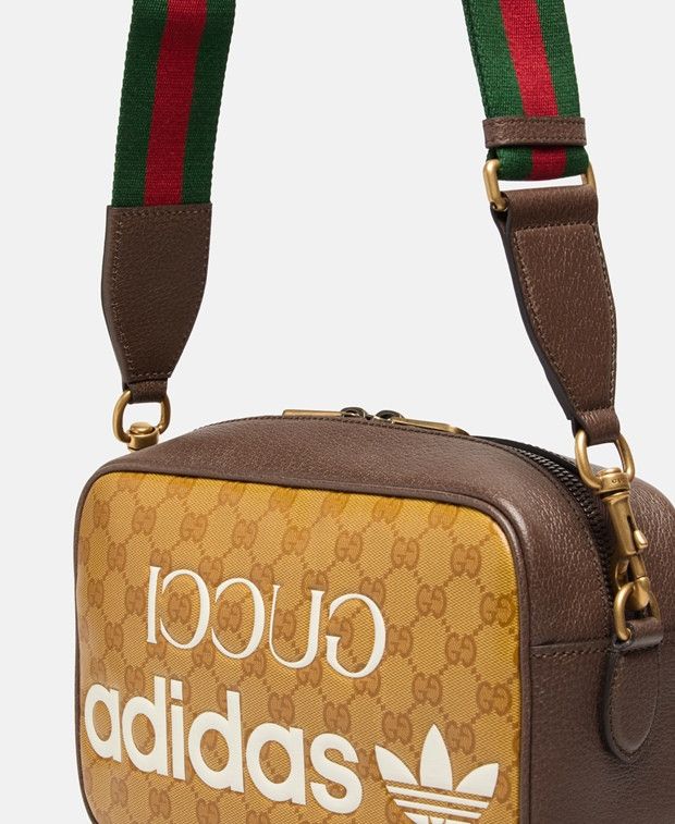 Adidas × Gucci Leather shoulder bag Size ONE SIZE - 2 Thumbnail