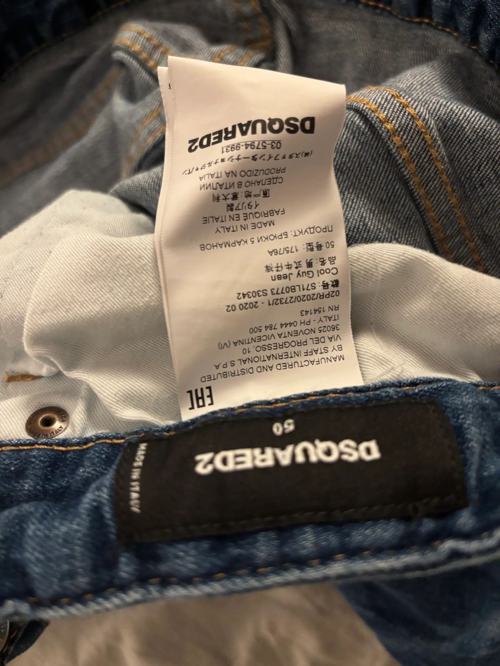 Dsquared2 Dsquared2 Jeans Size US 32 / EU 48 - 2 Thumbnail